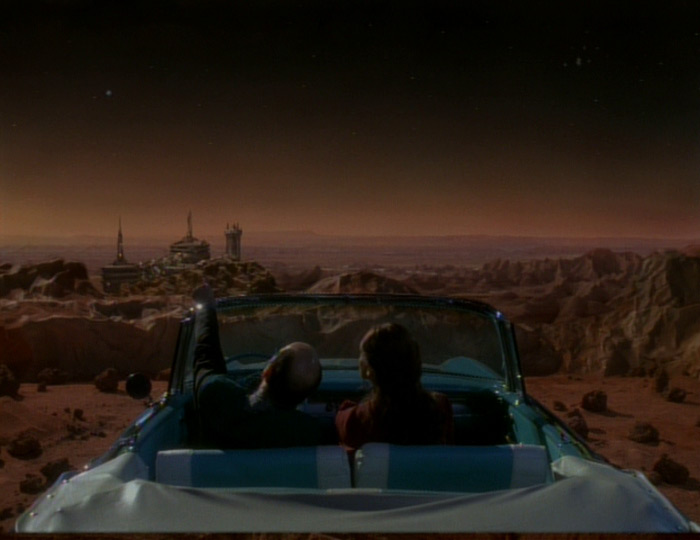 The Doctor and Denara Pel